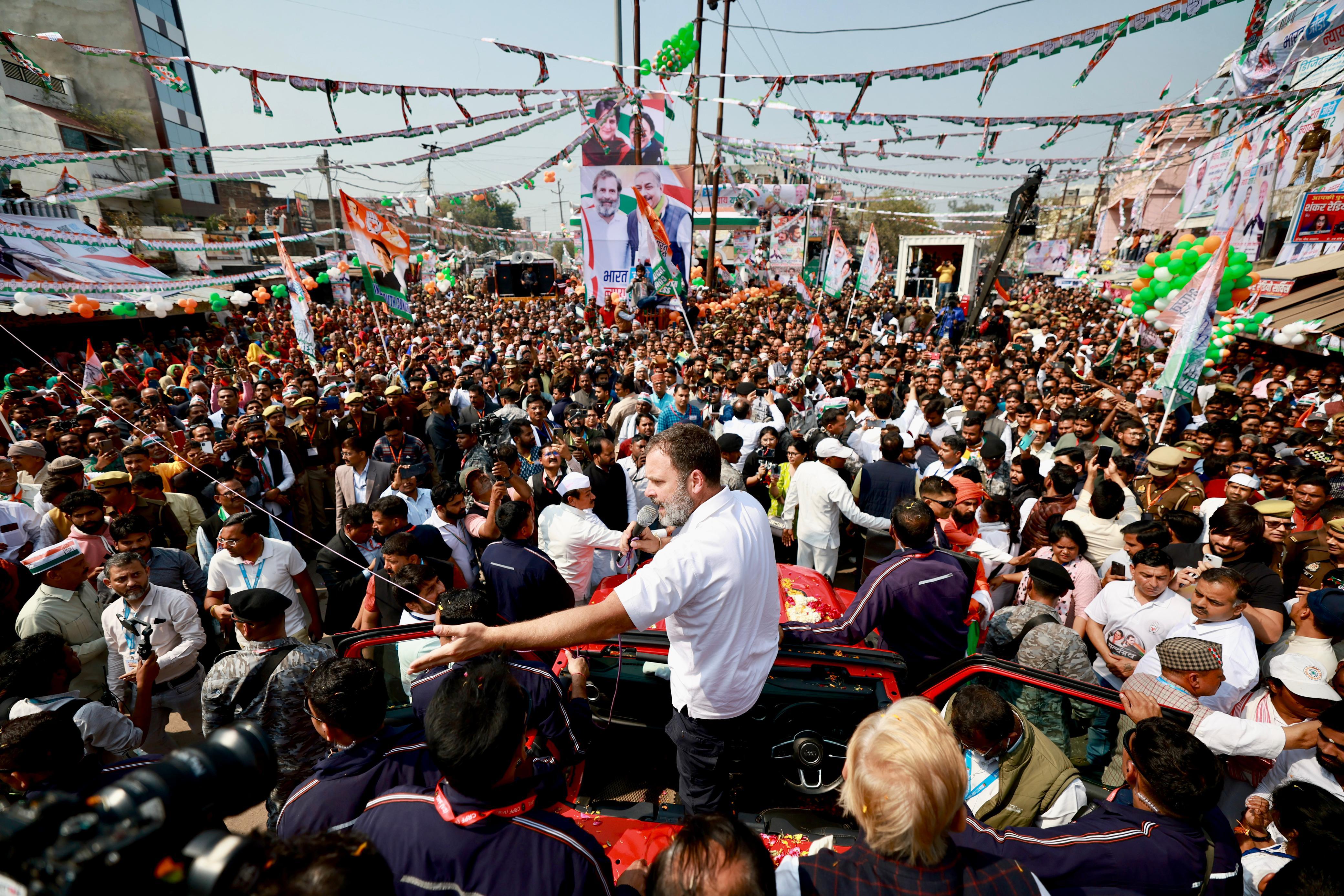 Rahul gandhi's bharat jodo yatra